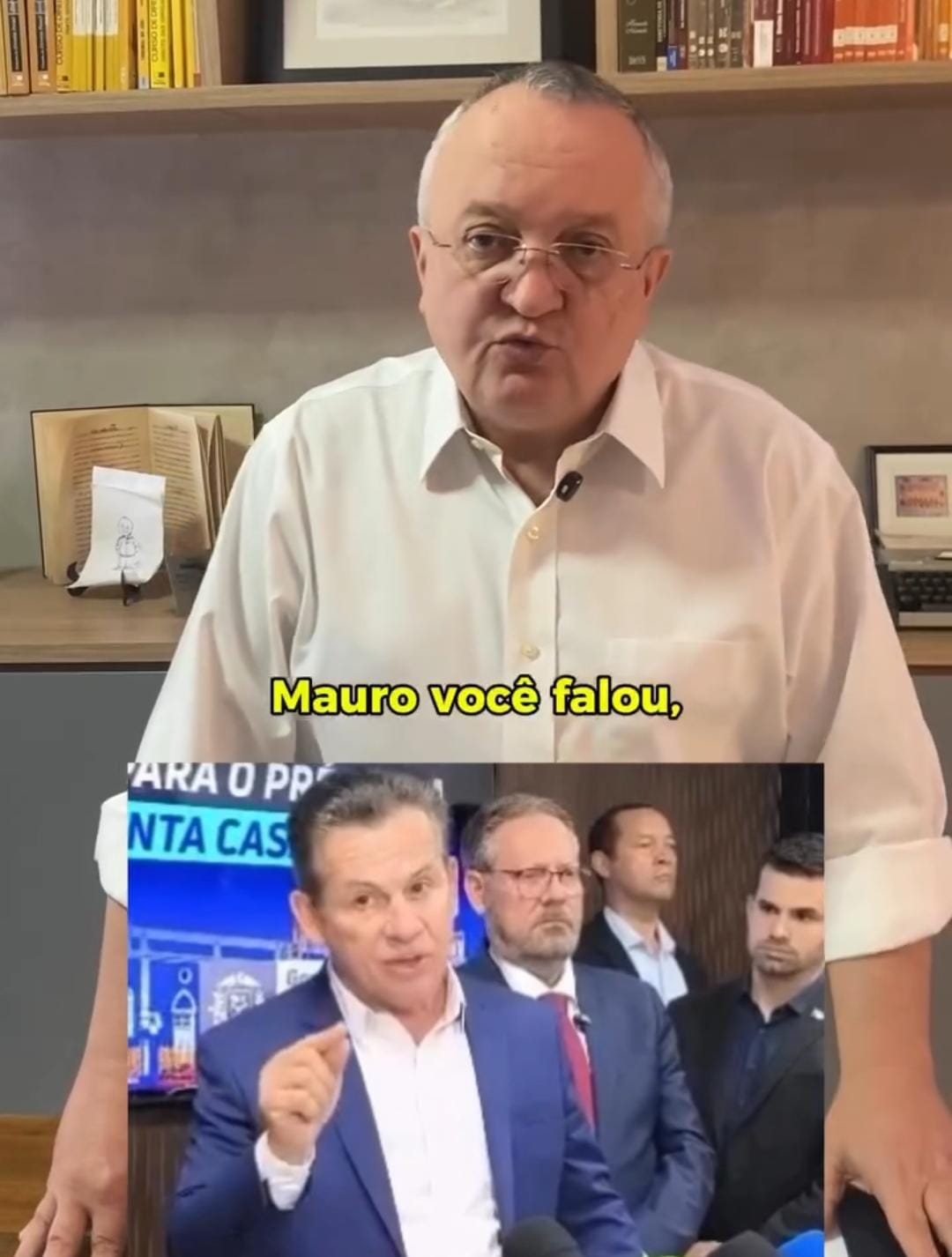 Taques acusa Mauro Mendes de receber R$ 308 milhões e desafia governador a processá-lo, veja VÍDEO