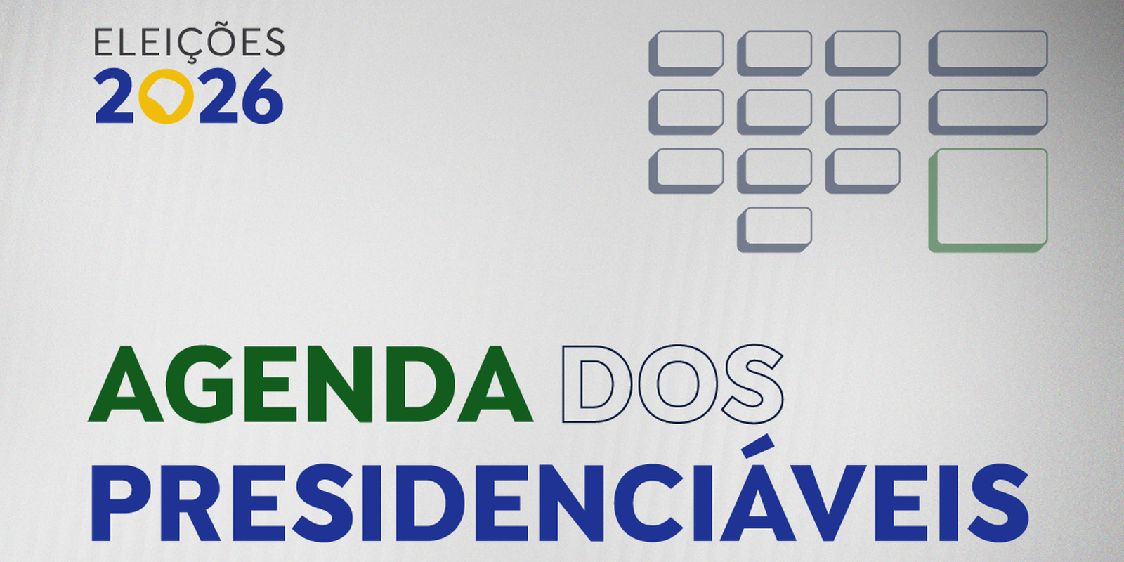Confira a agenda dos presidenciáveis nesta quinta-feira (3)
